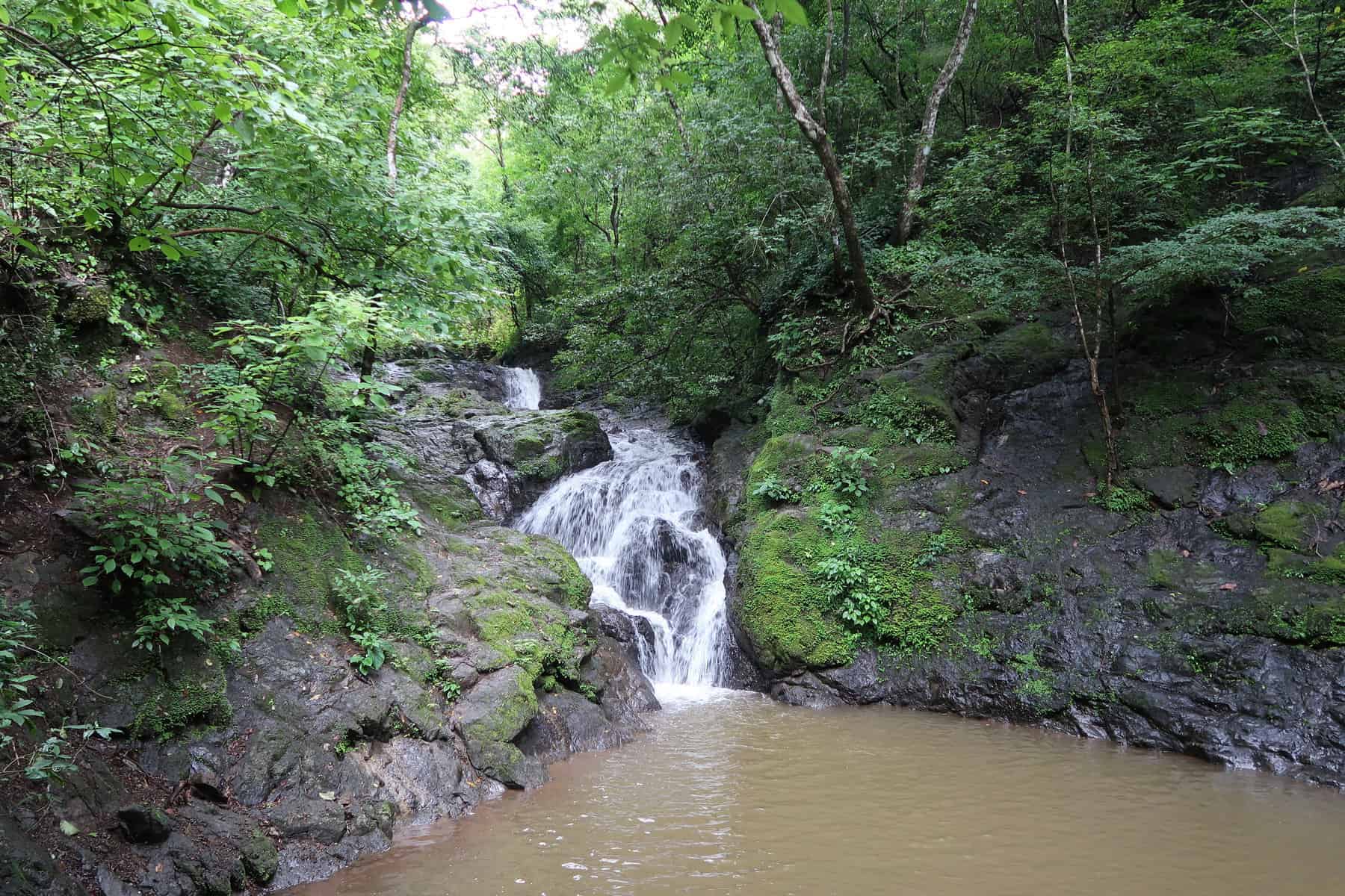 One of many waterfalls on Costa Rica's Pacific Coast