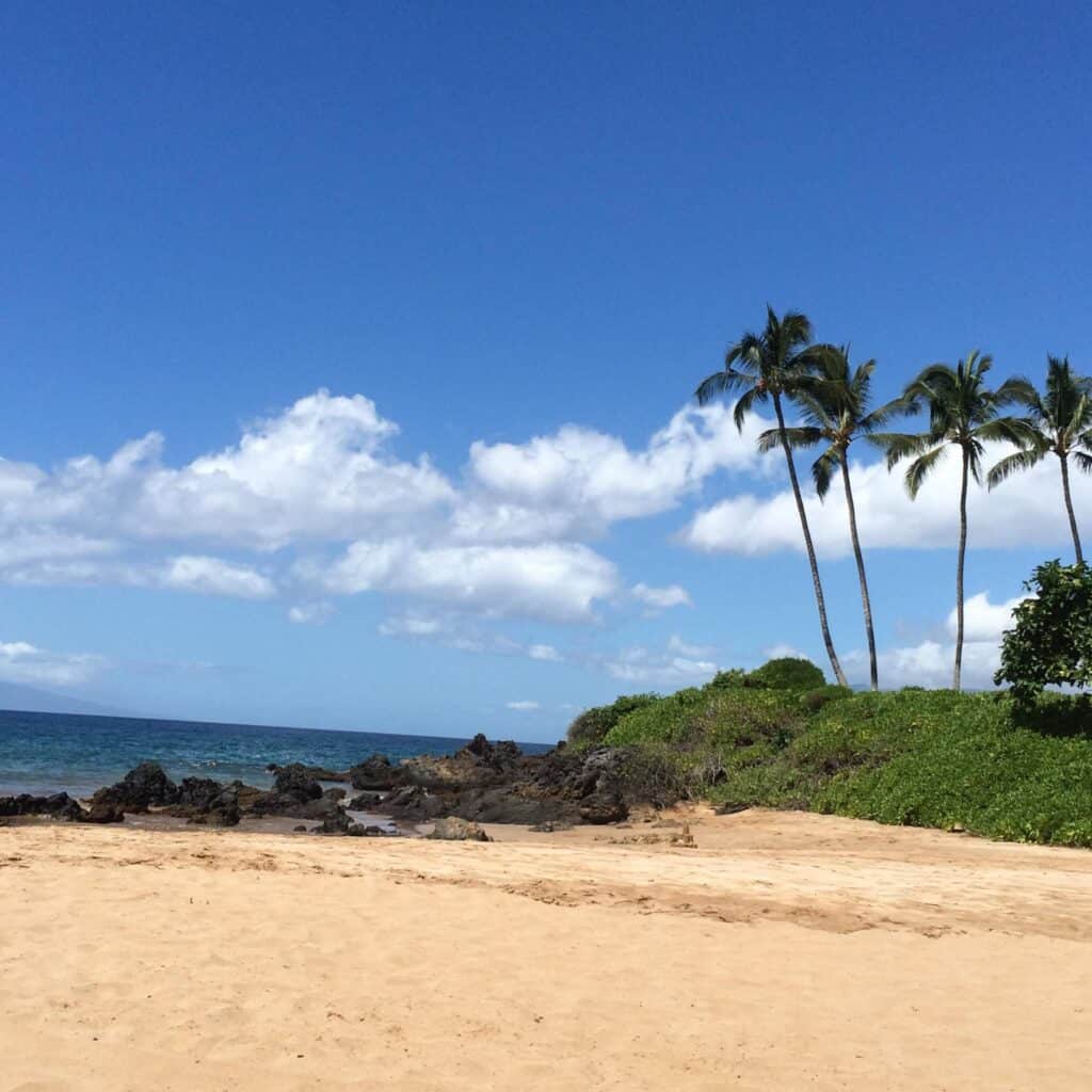 beach near Wailea, Maui