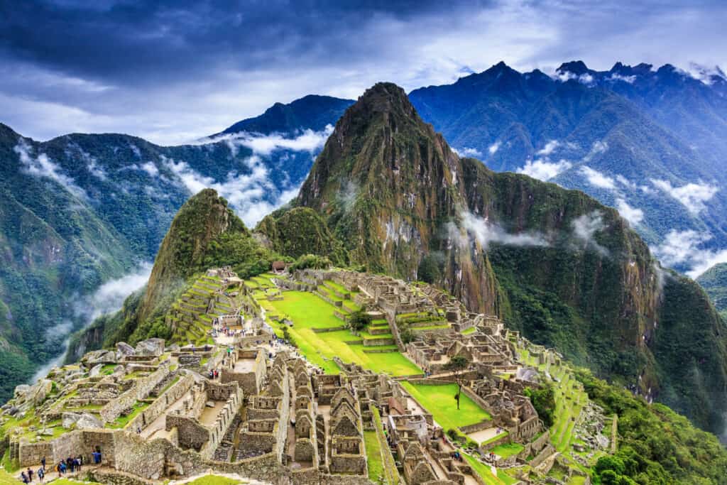 Machu Picchu, Peru. UNESCO World Heritage Site. One of the New Seven Wonders of the World, also ideal for vacations with grandparents