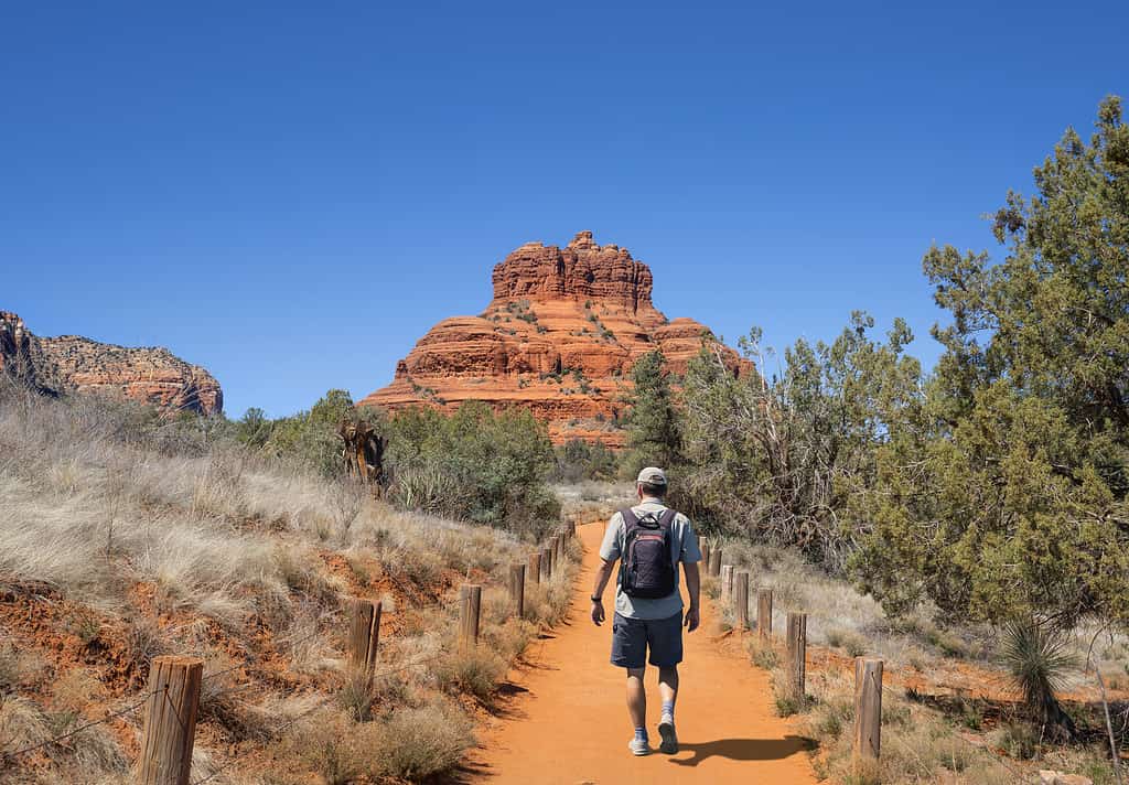 easy trail in Sedona Arizona.