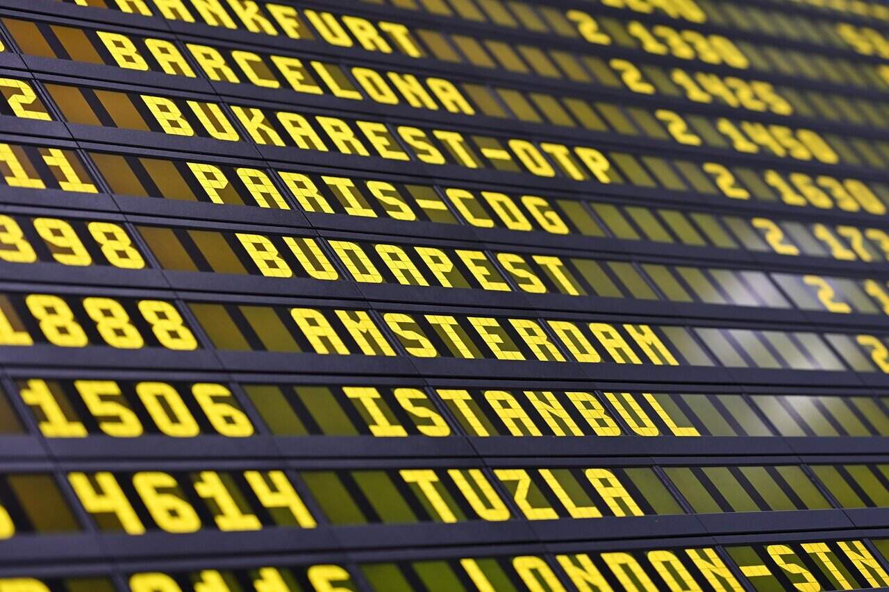 airport, departure, board, advertisement, flying, information, timeline, letters, pay, line flight, to travel, display panel, numbers, airport, airport, airport, airport, airport