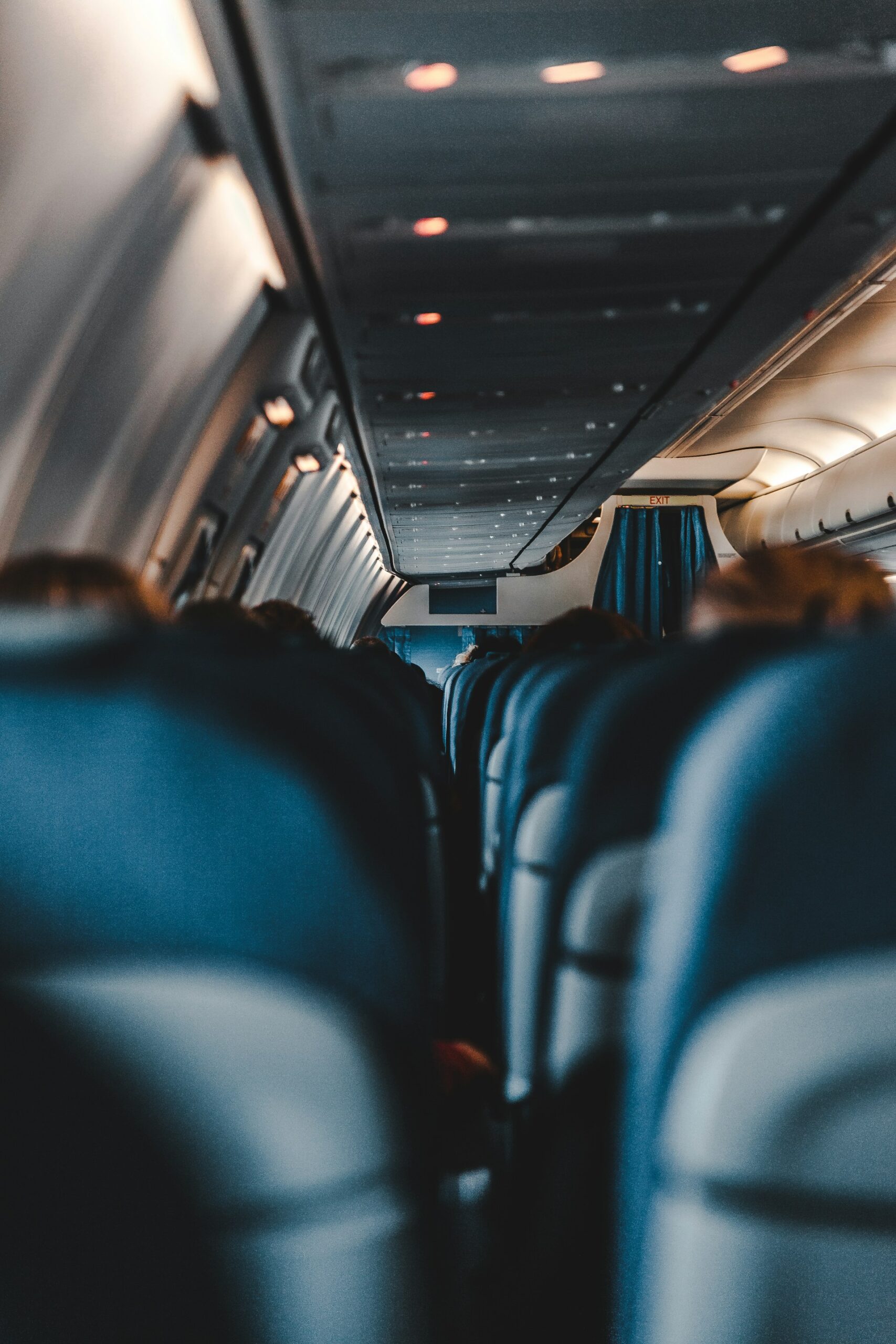 storytelling and memory picture of airplane seating for the essay Matt Damon Went to Mars